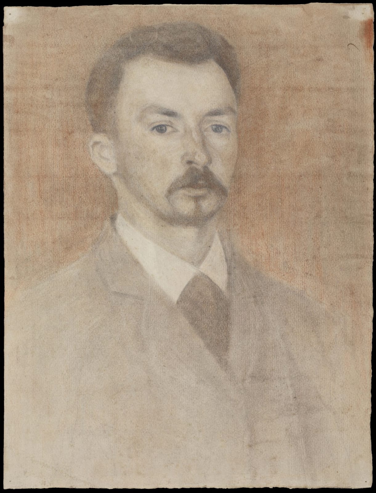 Vilhelm Hammershoi, Self-Portrait, 1891 c.