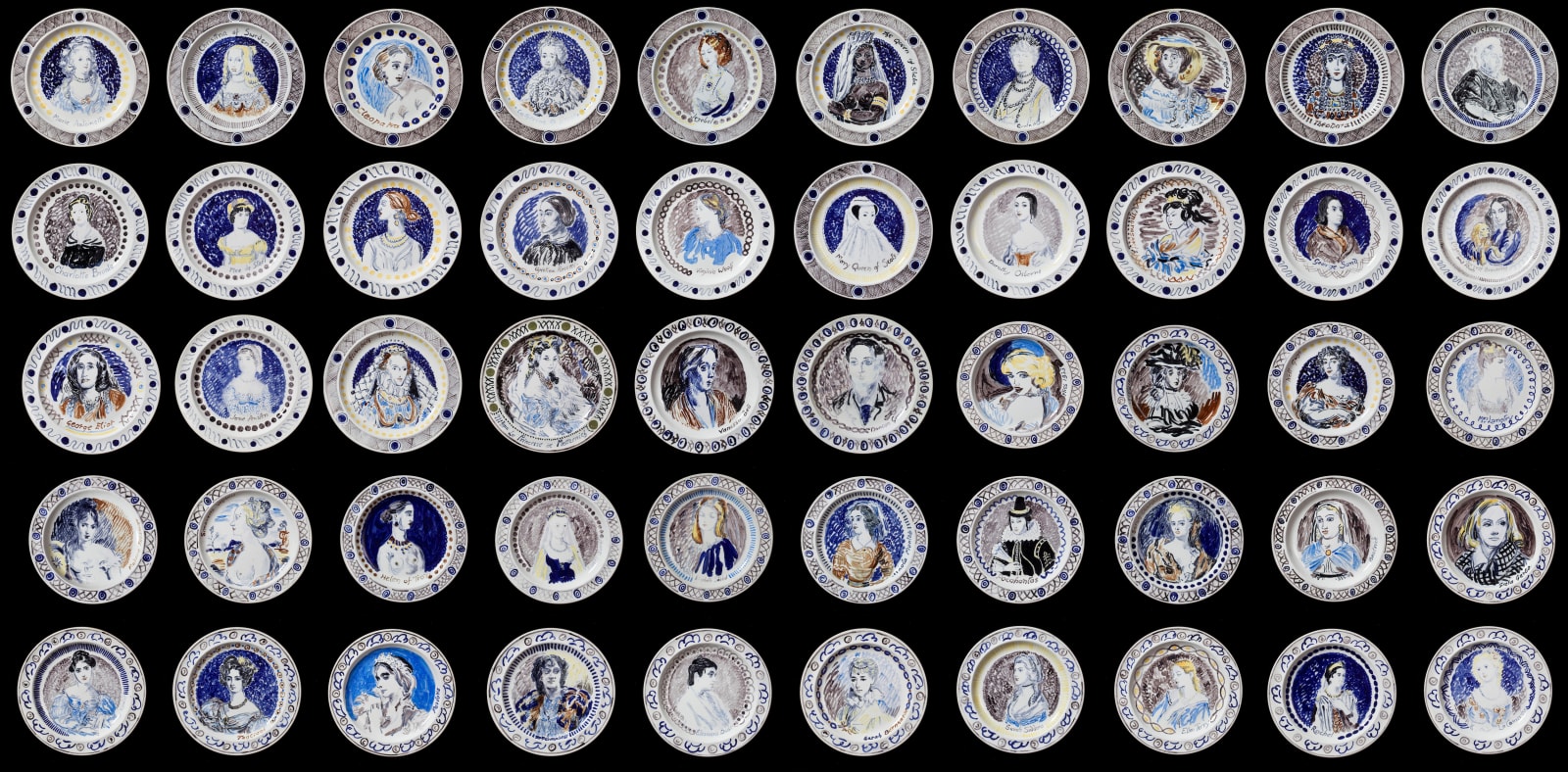 Vanessa Bell and Duncan Grant, The Famous Women Dinner Service, 1932-34 c.
