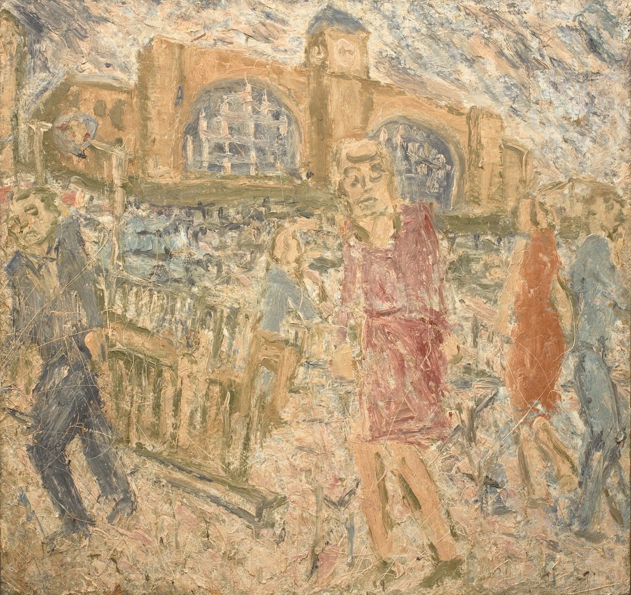 Leon Kossoff, King's Cross, Summer, 1998