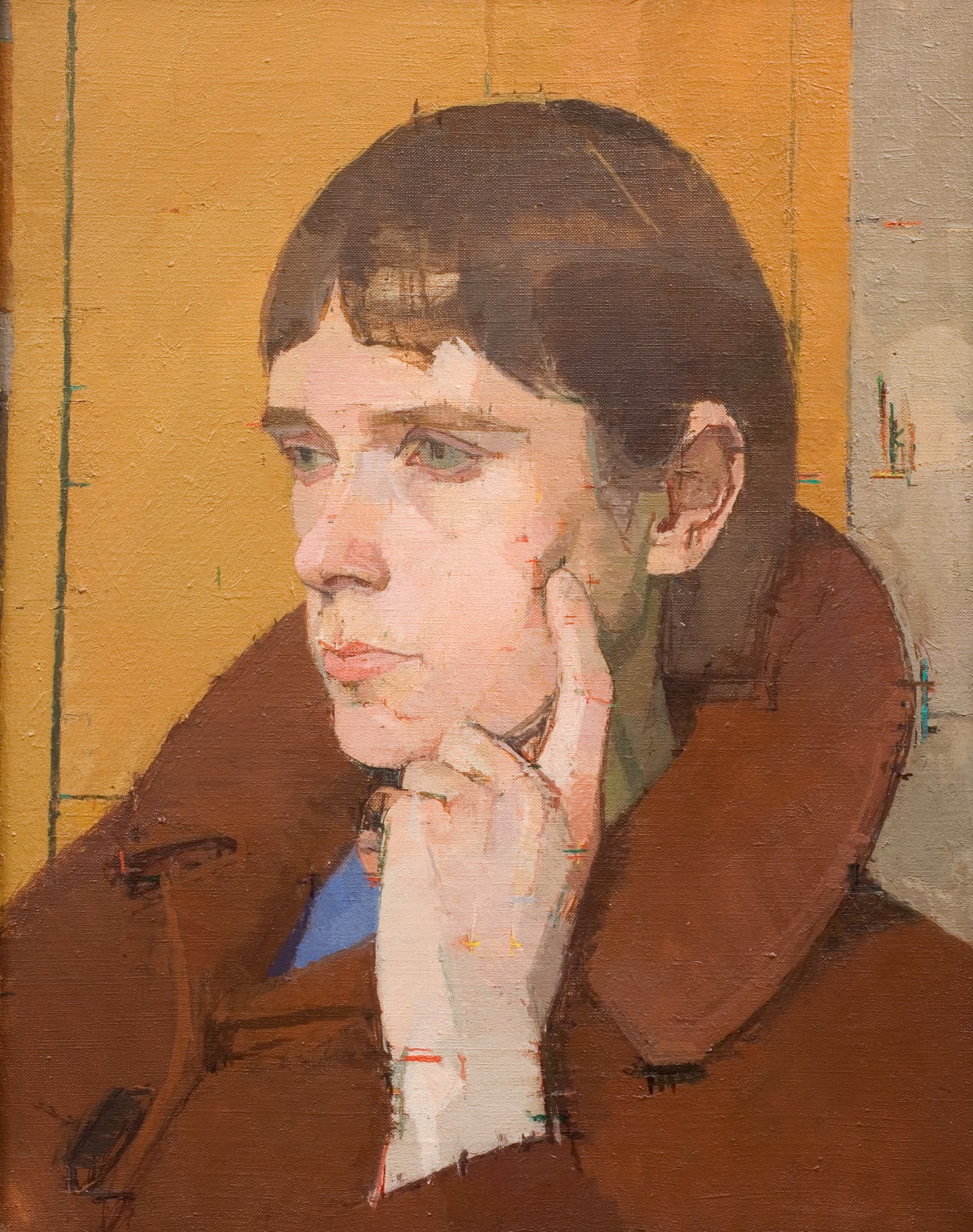 Euan Uglow, Head of Christine, 1964