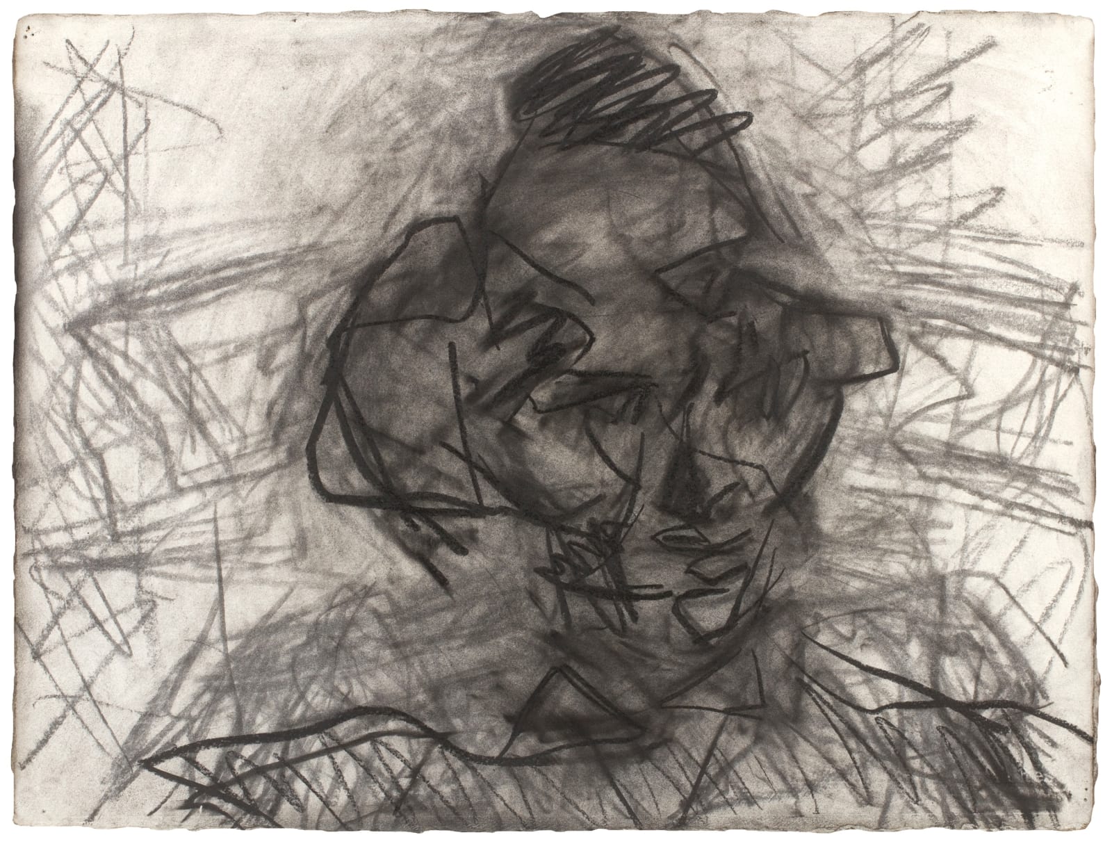 Frank Auerbach, Head of Catherine Lampert II, 1978-79
