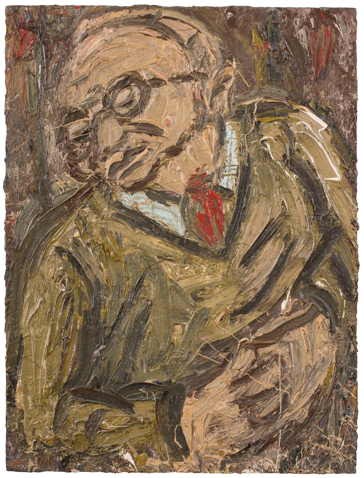 Leon Kossoff, Portrait of Chaim No. 2, 1987