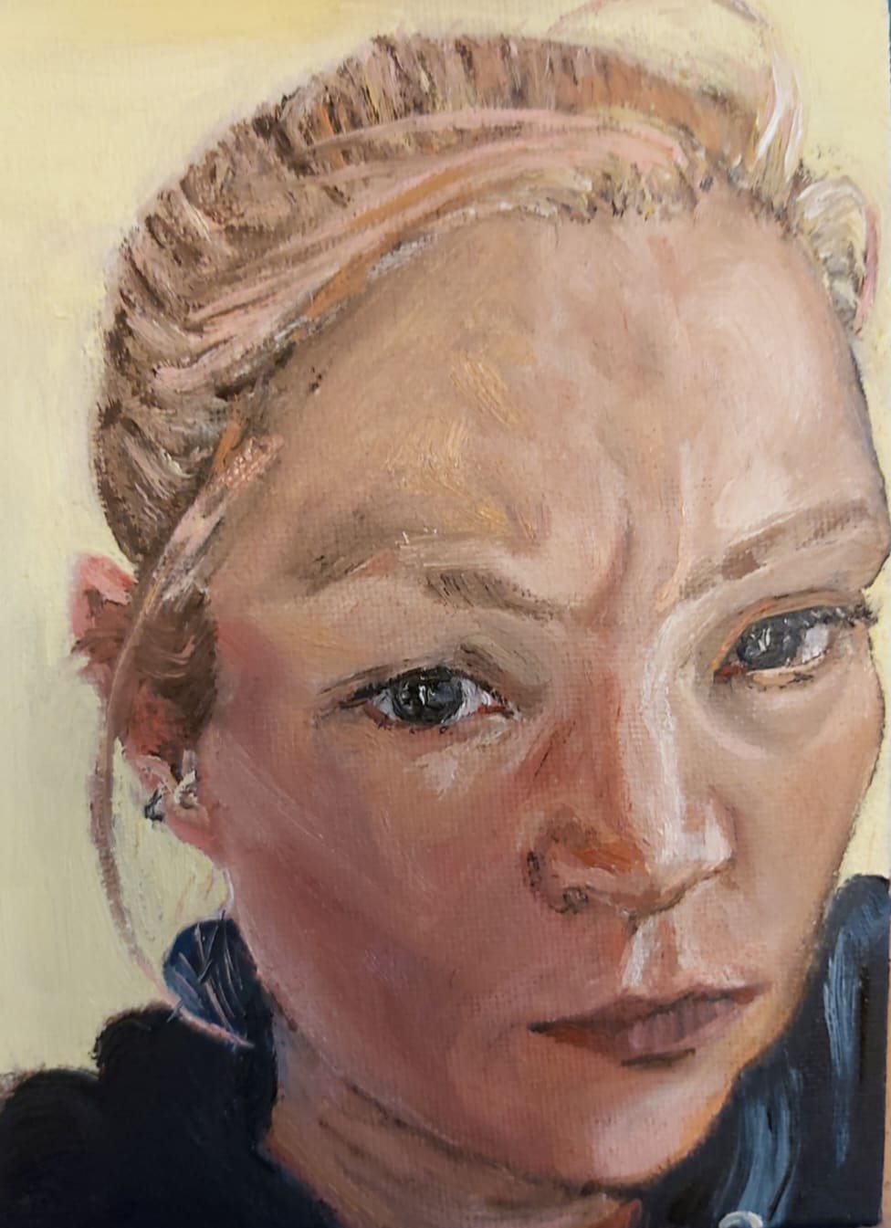Holly Pay, Me in my hoody, 2021