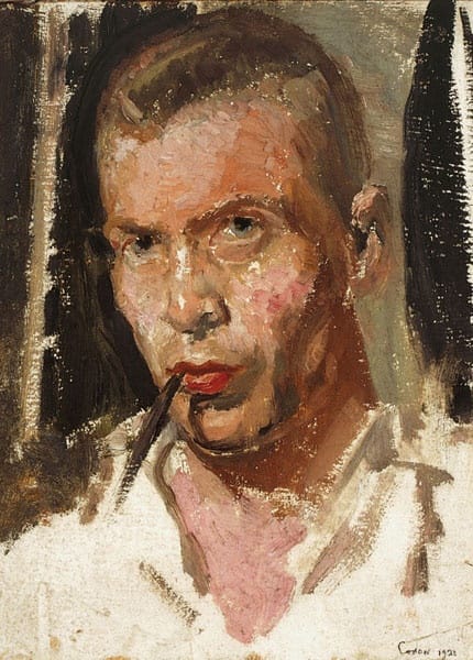 Raymond Coxon, Self-Portrait, 1921