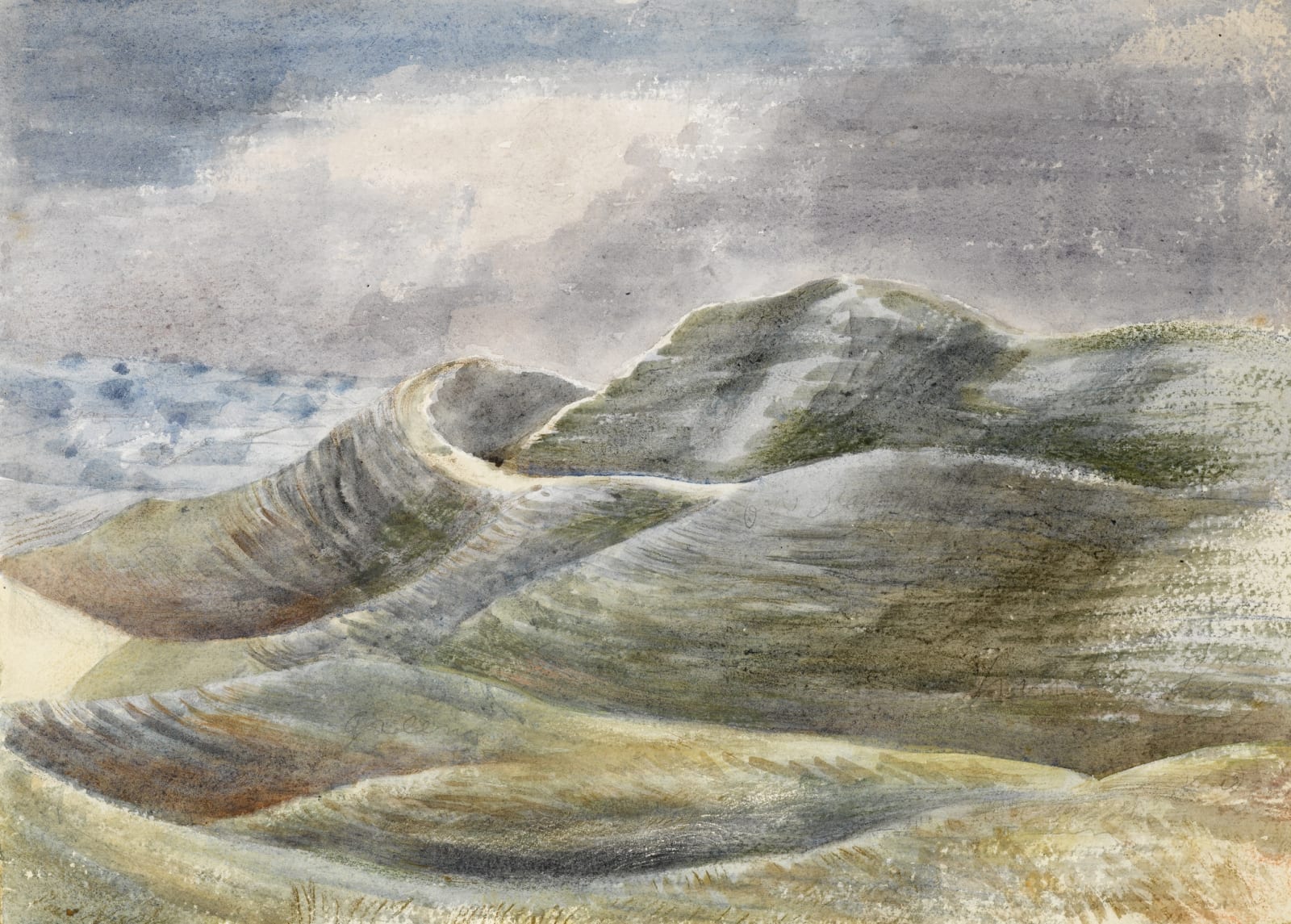 Paul Nash Maiden Castle 1943 Piano Nobile