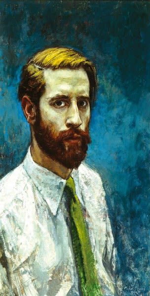 Michael Noakes, Self-Portrait with Beard, 1958