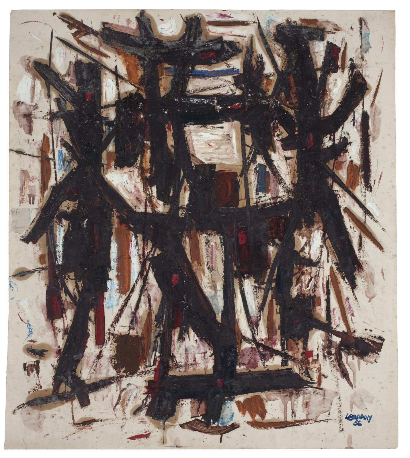Leo Davy, Figures Deconstructed, 1956