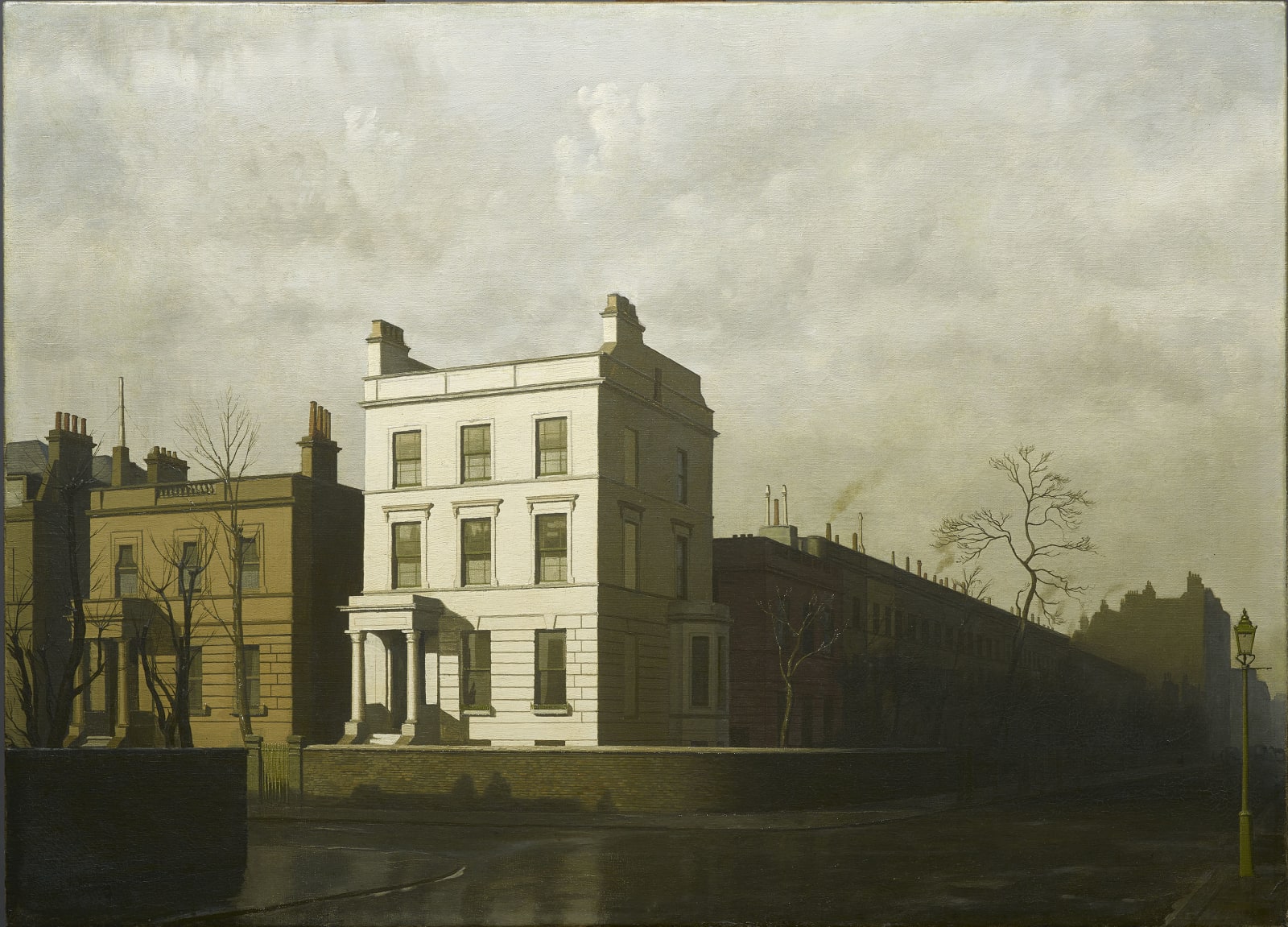 Algernon Newton, Chepstow Place, Notting Hill, after a shower, 1924