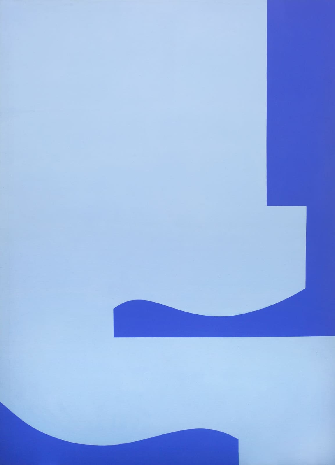 John Golding, Blue Predella, 1967