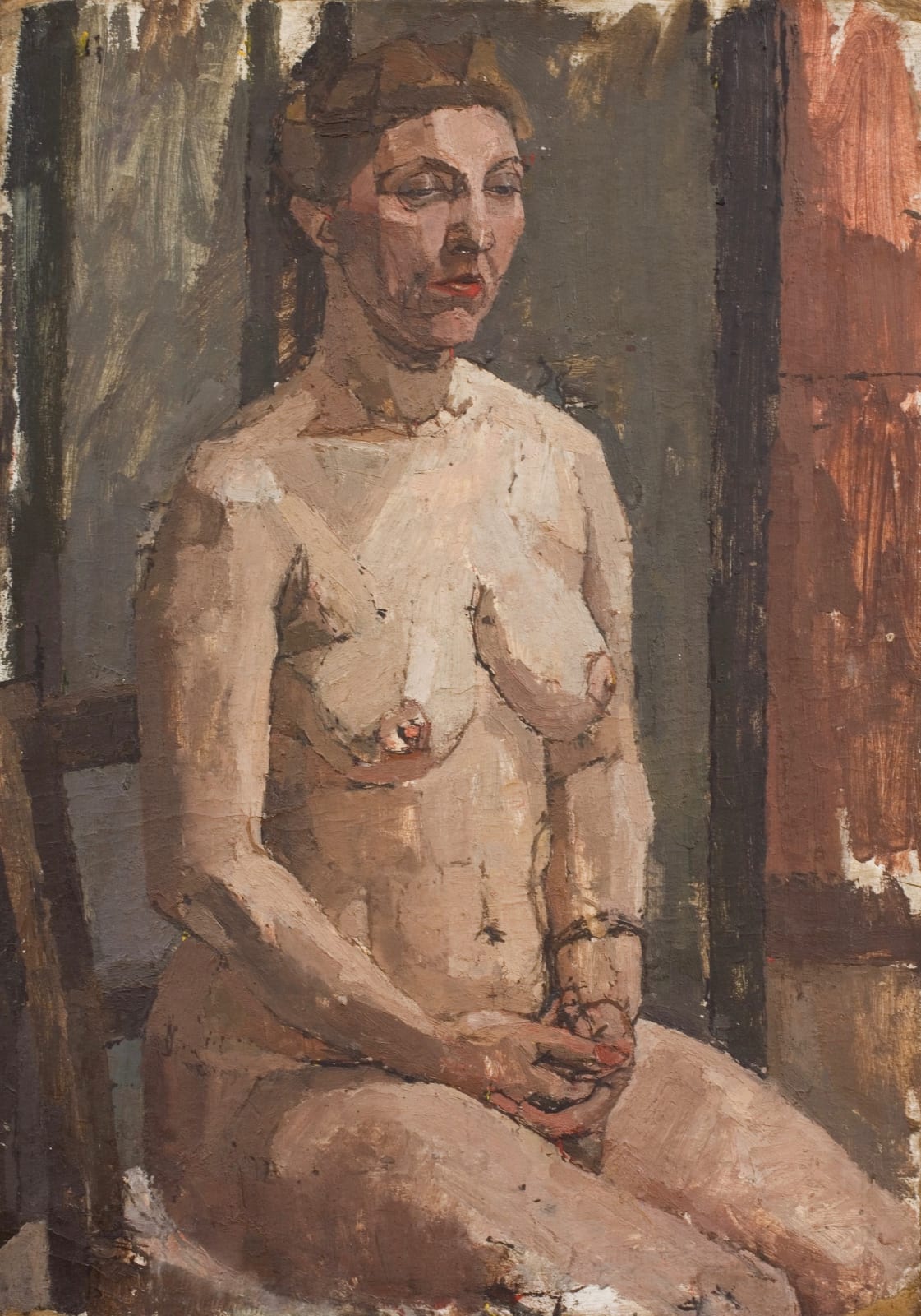 Euan Uglow, Seated Nude, 1954 c.