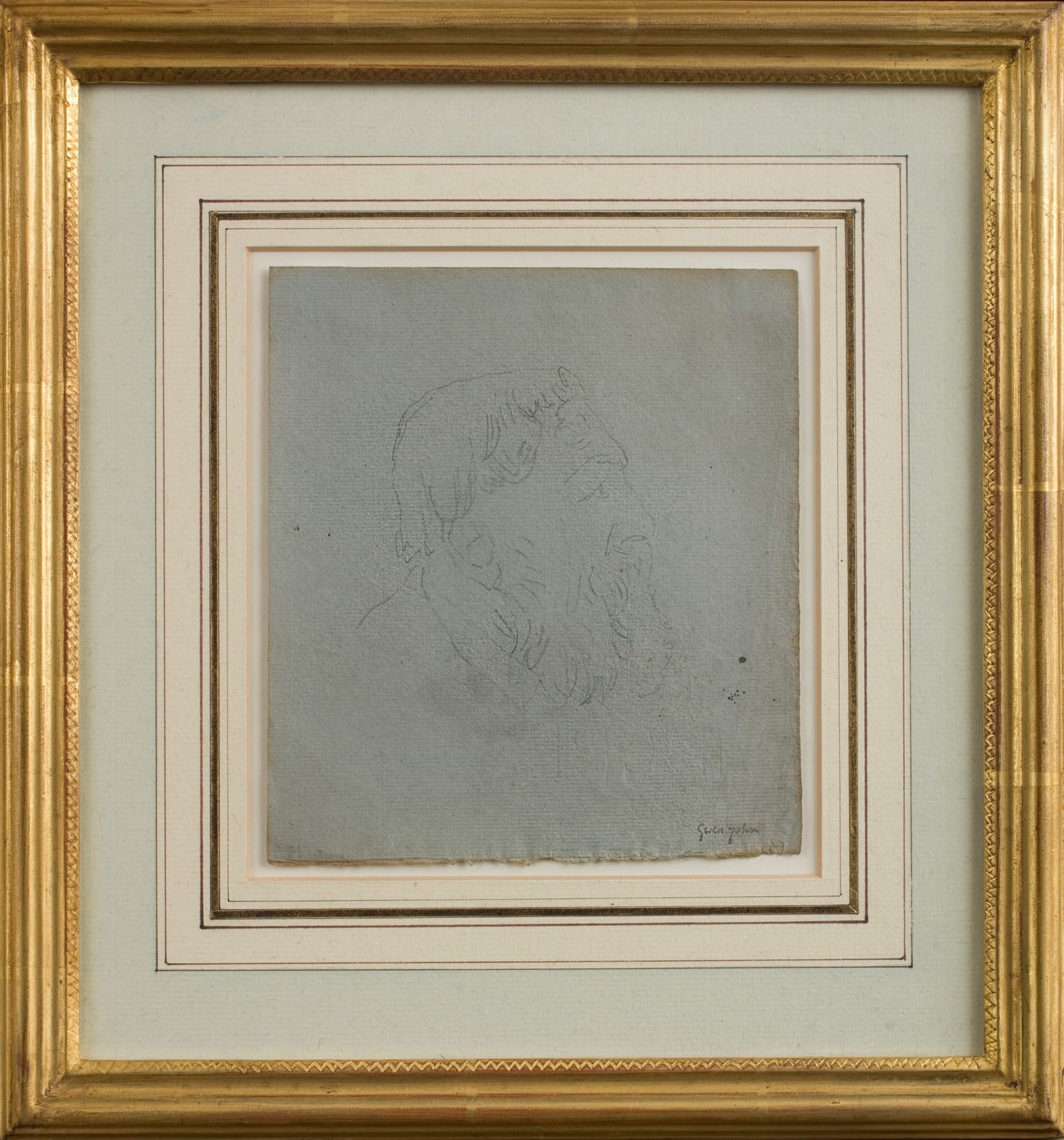 Gwen John, Portrait of Auguste Rodin