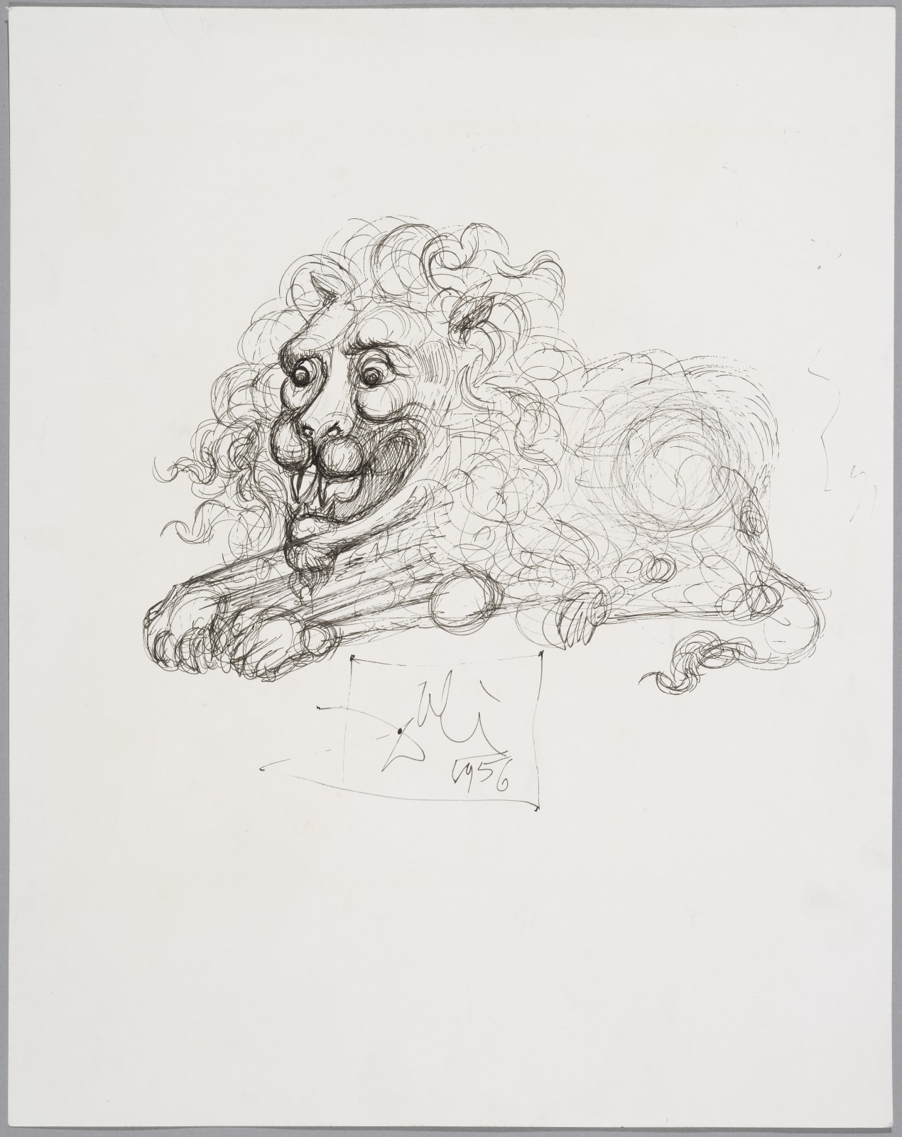 Salvador Dalí, Le Lion, 1956