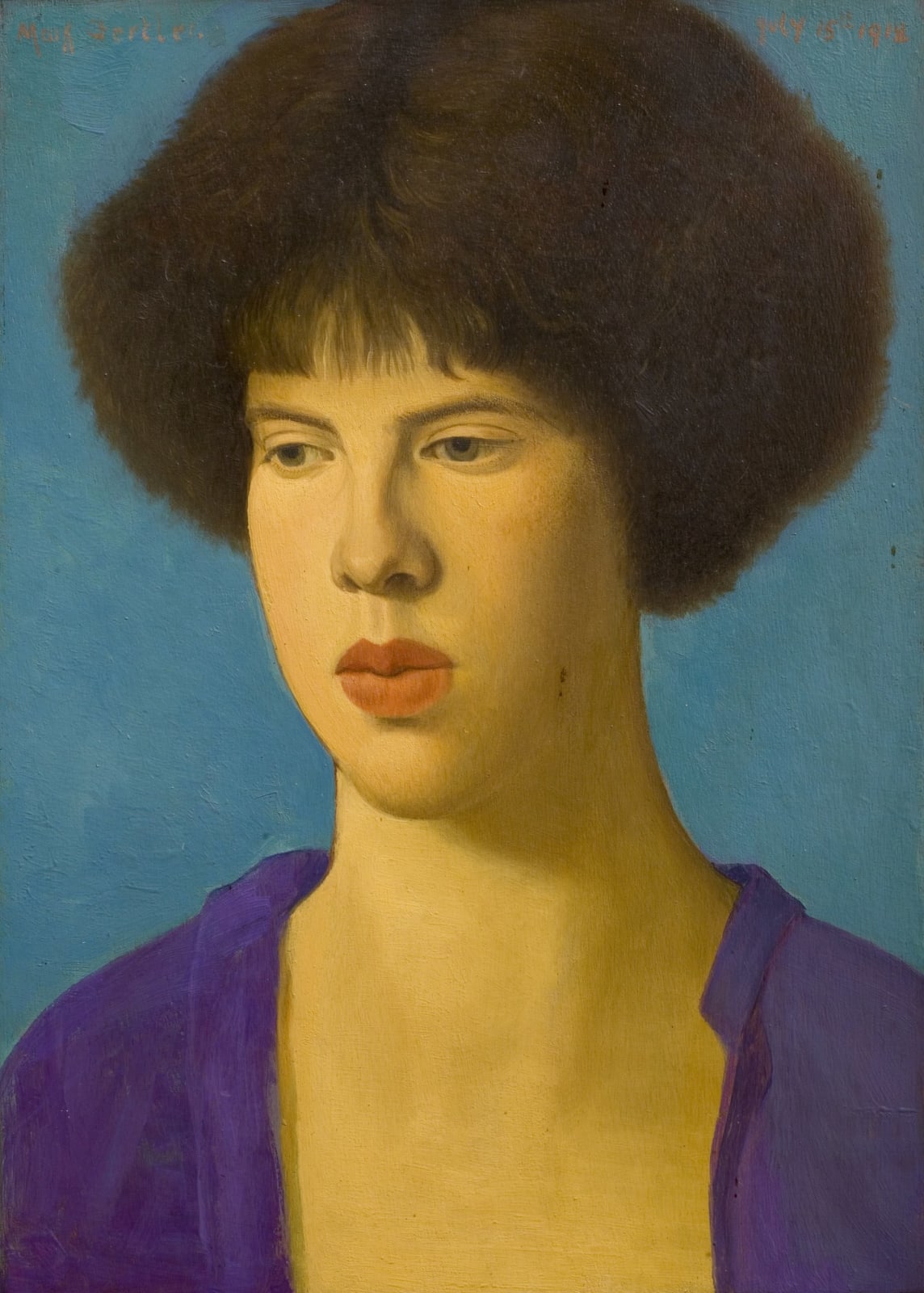 Mark Gertler, The Violinist, 1912