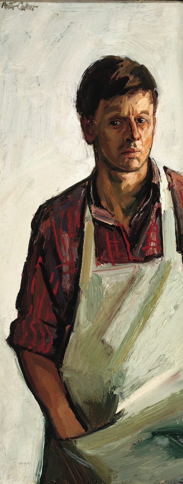 Peter Coker, Self-Portrait, 1966