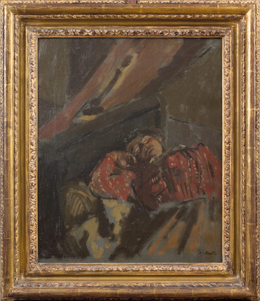 Walter Sickert, Red Patterned Blouse, 1907, c.