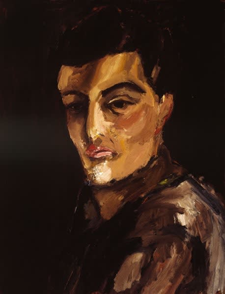 Ben (Gerald) Levene, Self-Portrait, 1958