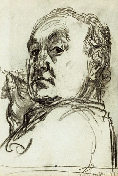 Feliks Topolski, Self-Portrait, 1959