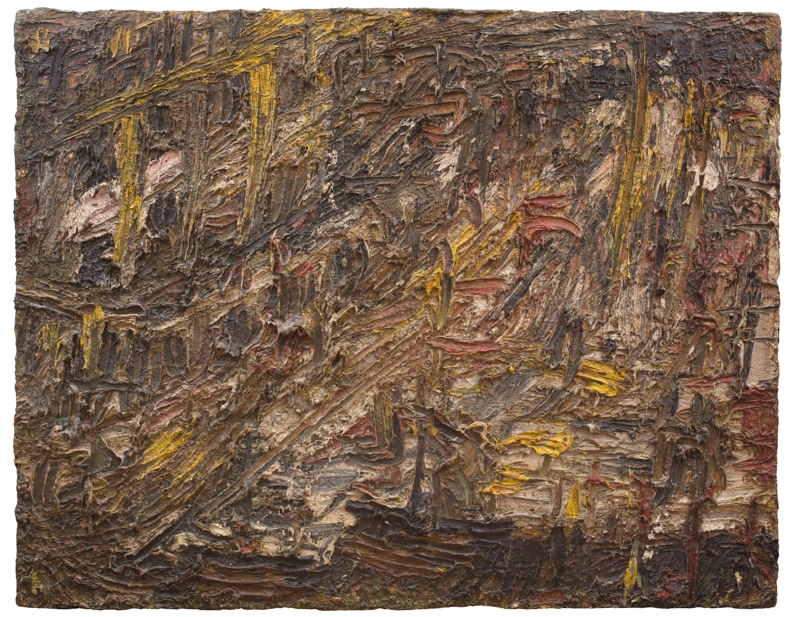 Leon Kossoff, City Building Site, 1961