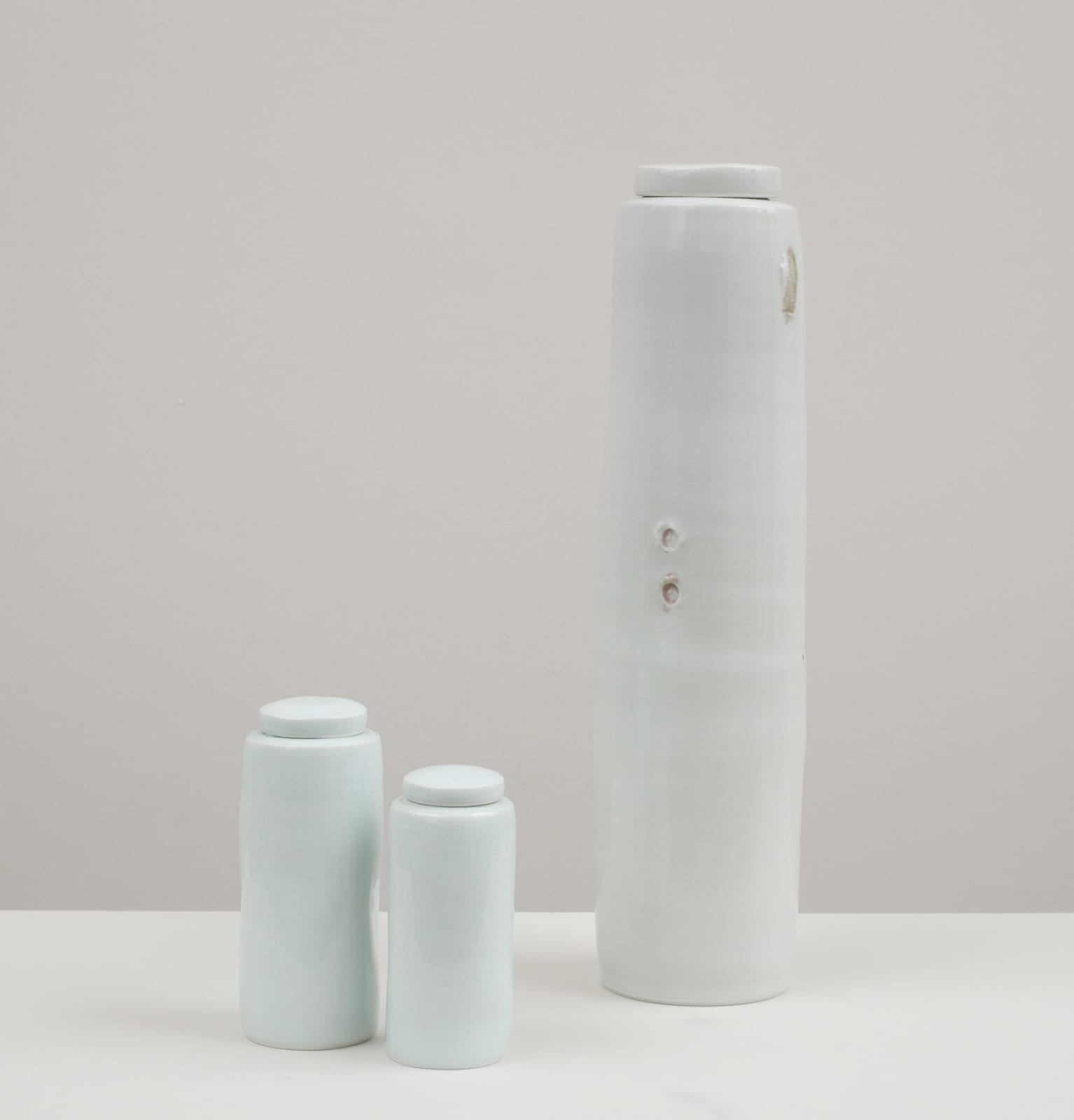 Edmund de Waal, Three Porcelain Vessels, 1990 c.