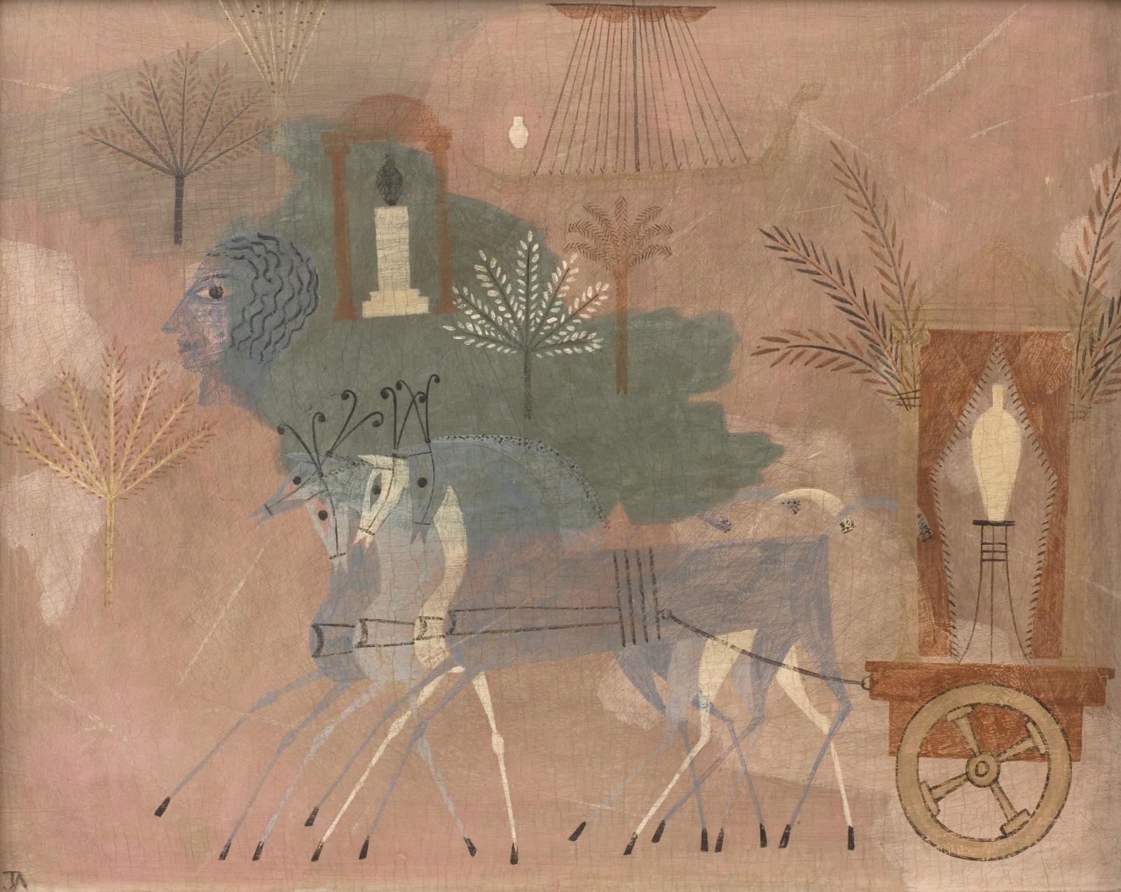 John Armstrong, Funeral of a Lady , 1937 c.