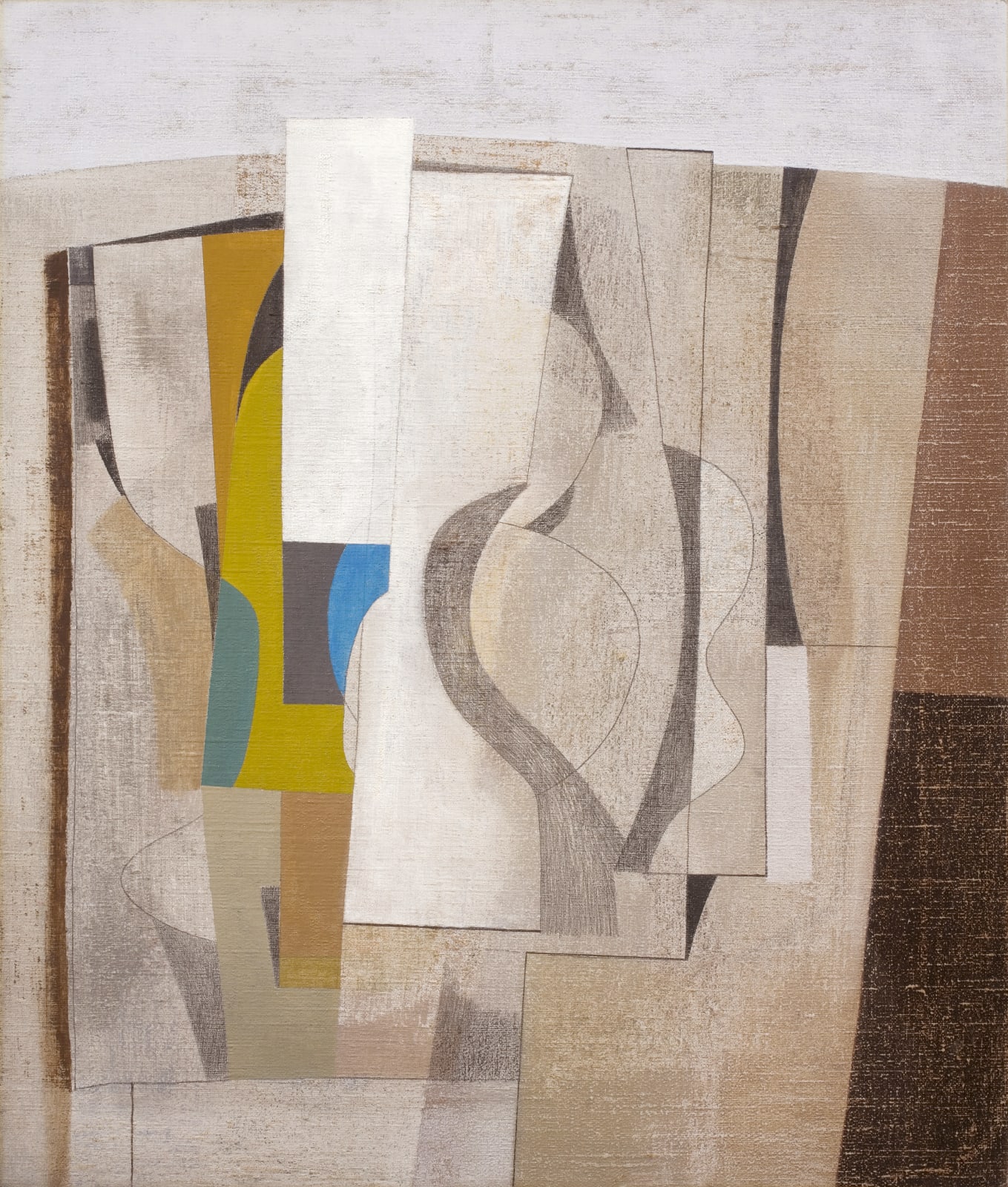 Ben Nicholson, Nov 9–53 (walnut), 1953