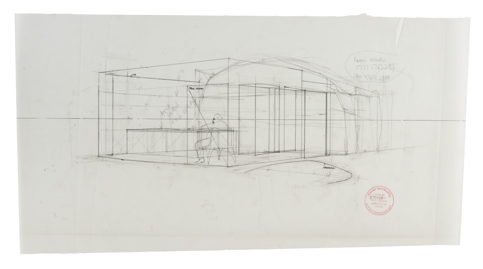 Peter Salter, Preliminary House 3 perspective , 2010