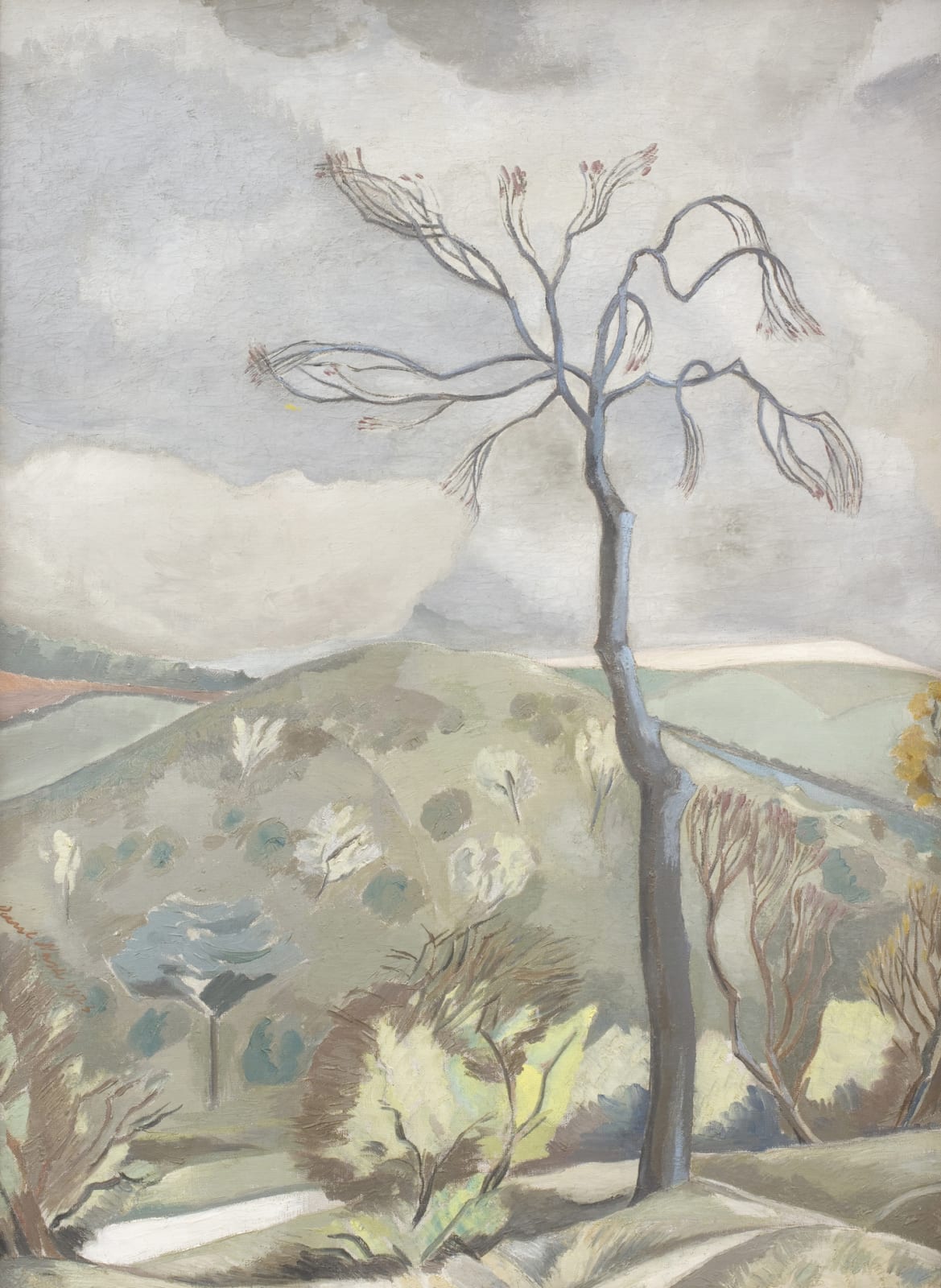 Paul Nash, Autumn Landscape, 1923
