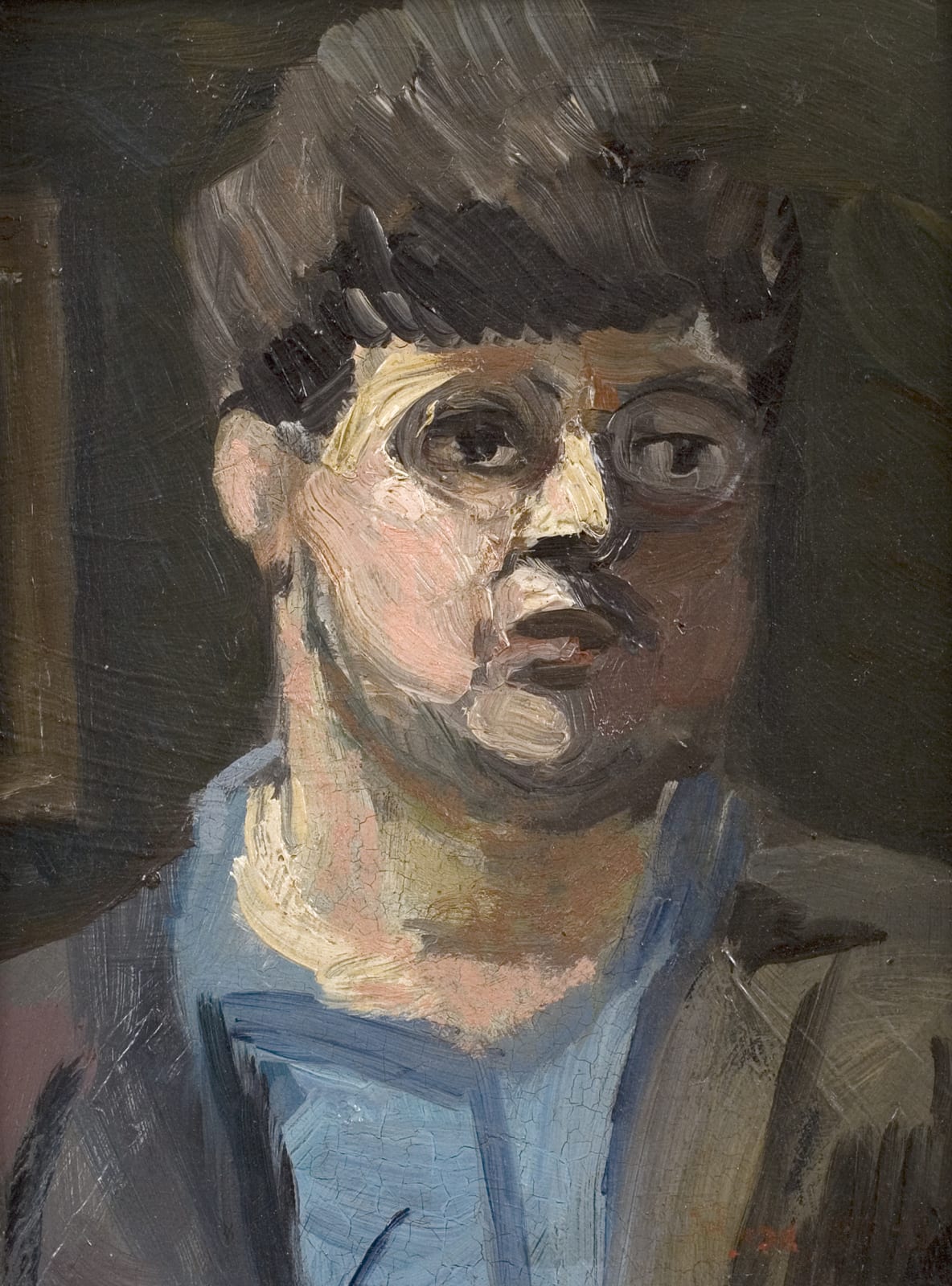 Claude Rogers, Self-Portrait no.5, 1934