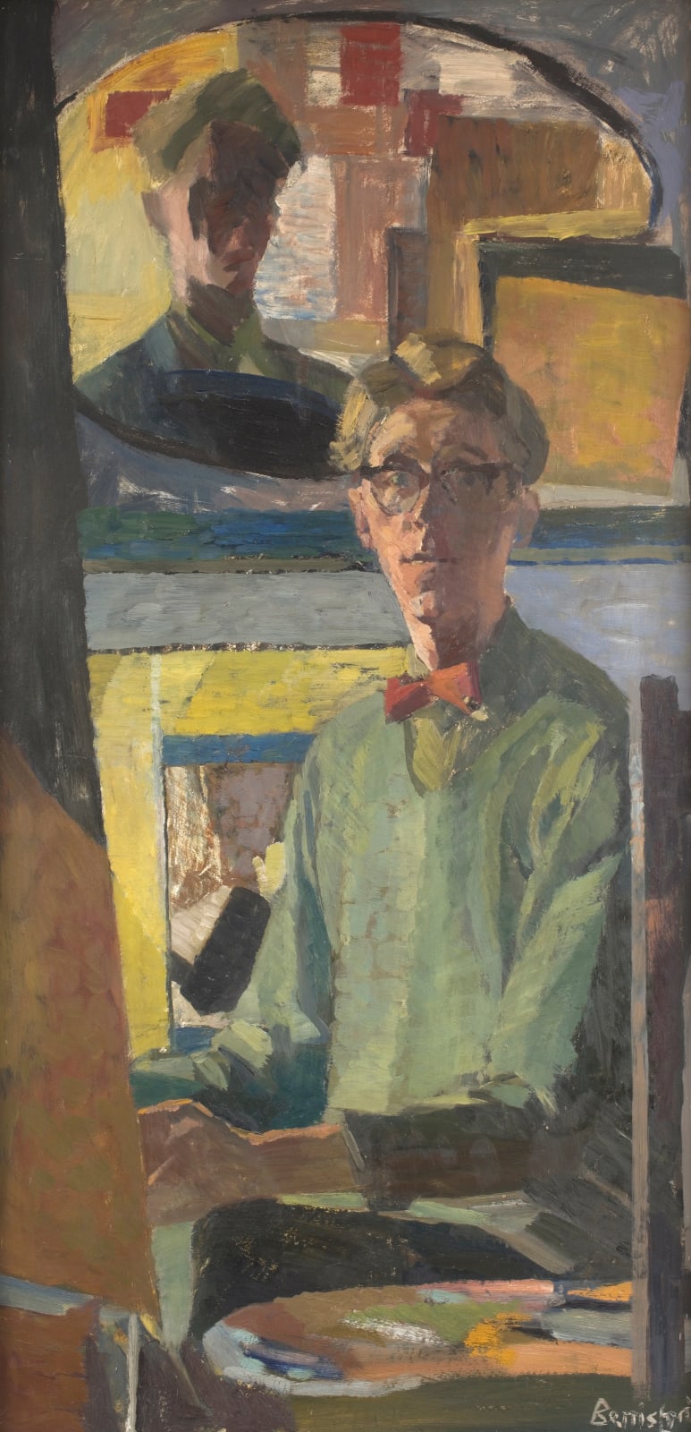 Peter Berrisford, Self-Portrait, 1961