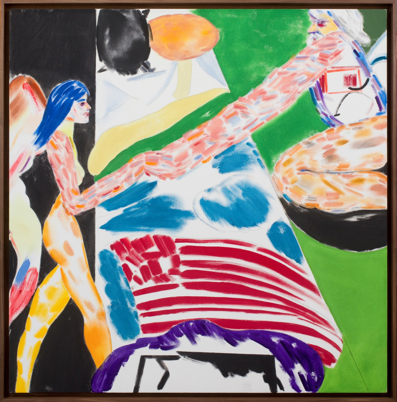 R. B. Kitaj, Los Angeles No. 16 (Bed), 2001