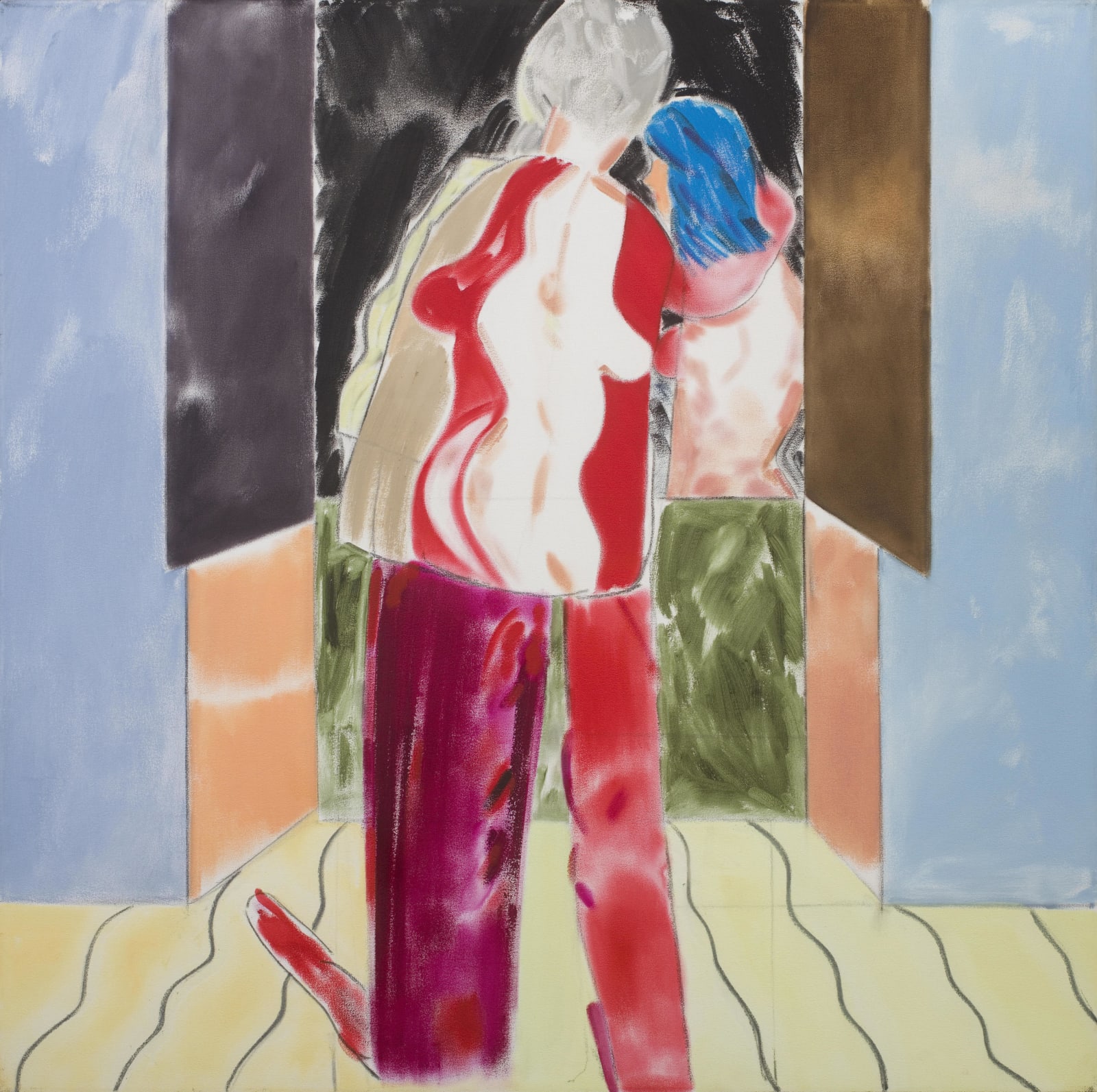 R. B. Kitaj, Kabbalist and Shekhina, 2003