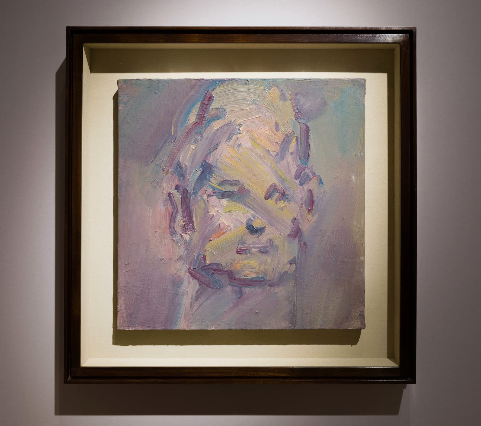 Frank Auerbach, Head of David Landau, 2015