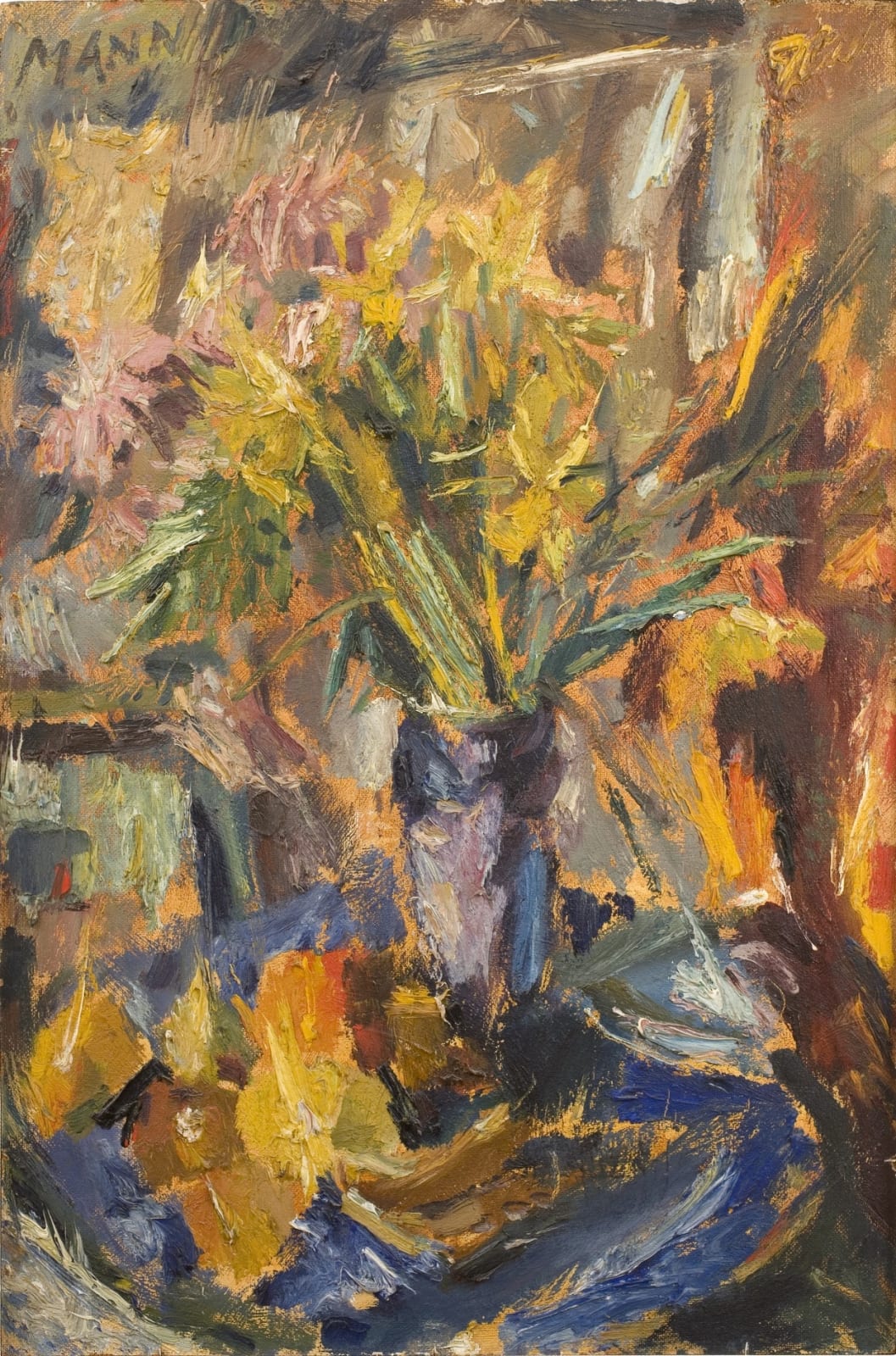 Cyril Mann, The Blue Vase, 1963