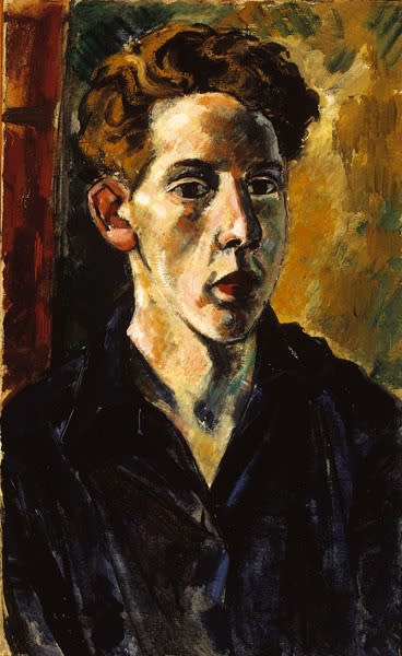 Alan Stuttle, Self-Portrait, 1956