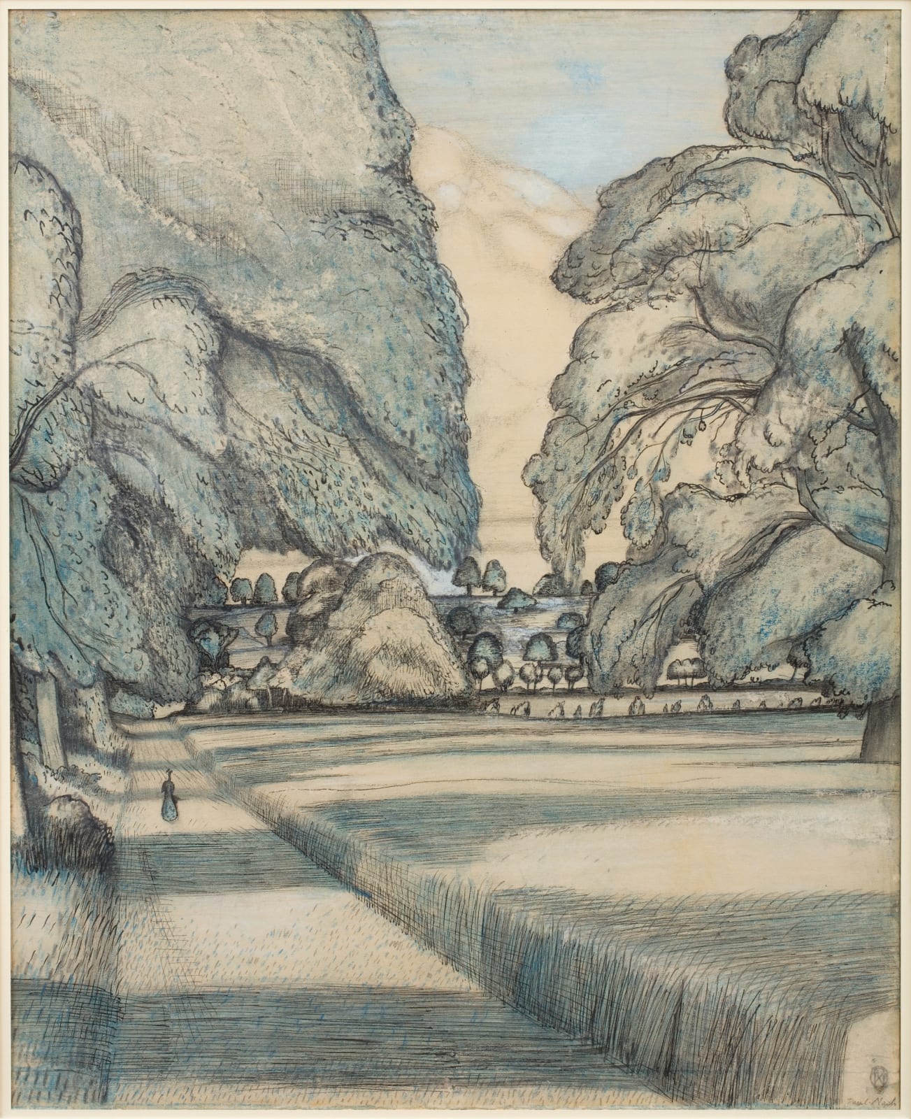 Paul Nash, The Peacock Path, 1912