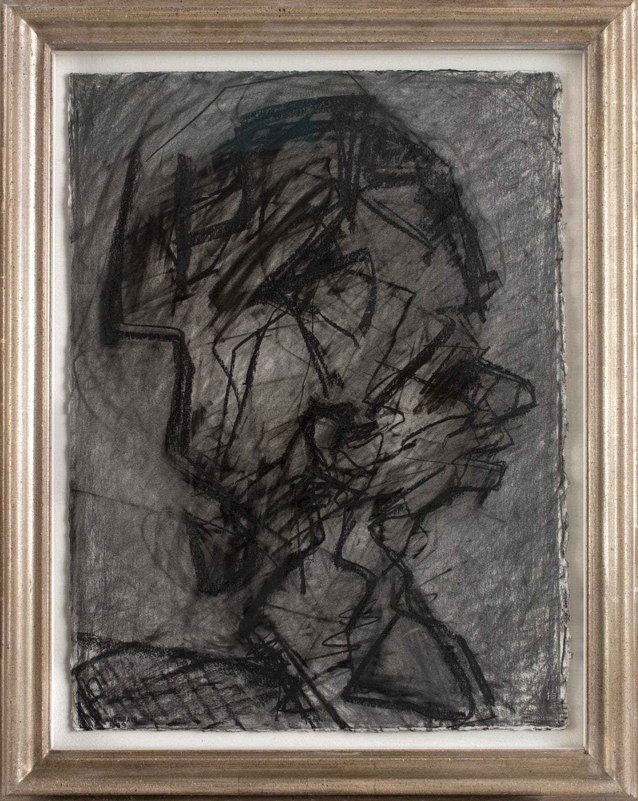 Frank Auerbach, Head of Julia - Profile II, 1989