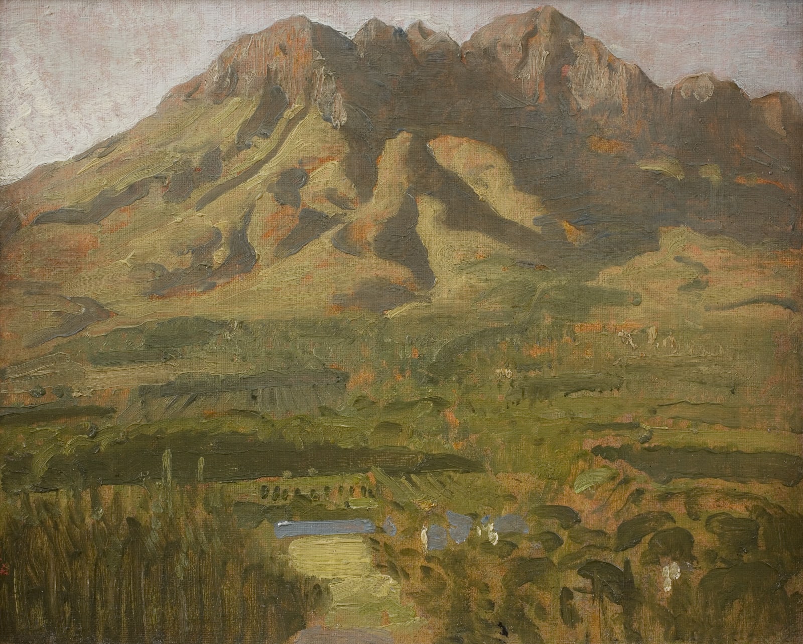 William Nicholson, The Helderberg (Hottentot's Holland), 1931