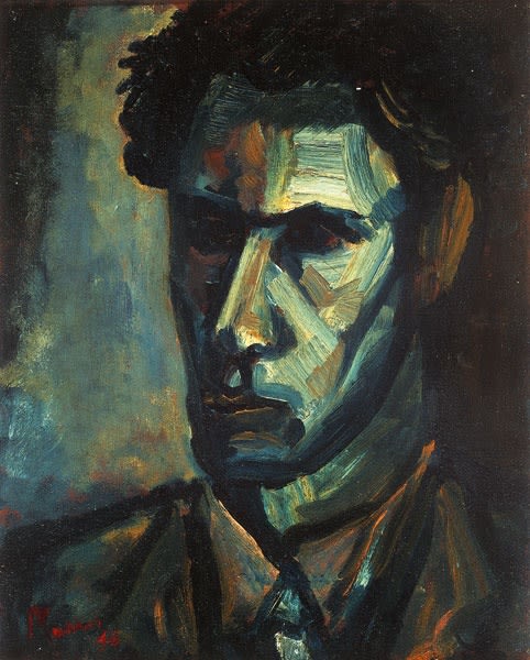 Leslie Marr, Self-Portrait, 1946