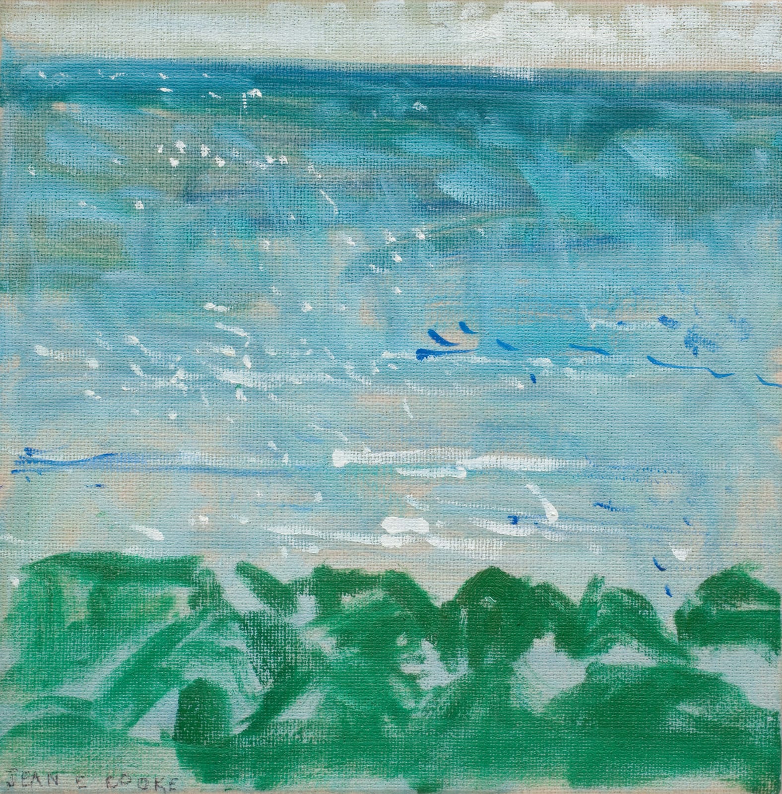 Jean Cooke, Small Seascape 1, 2007, c.