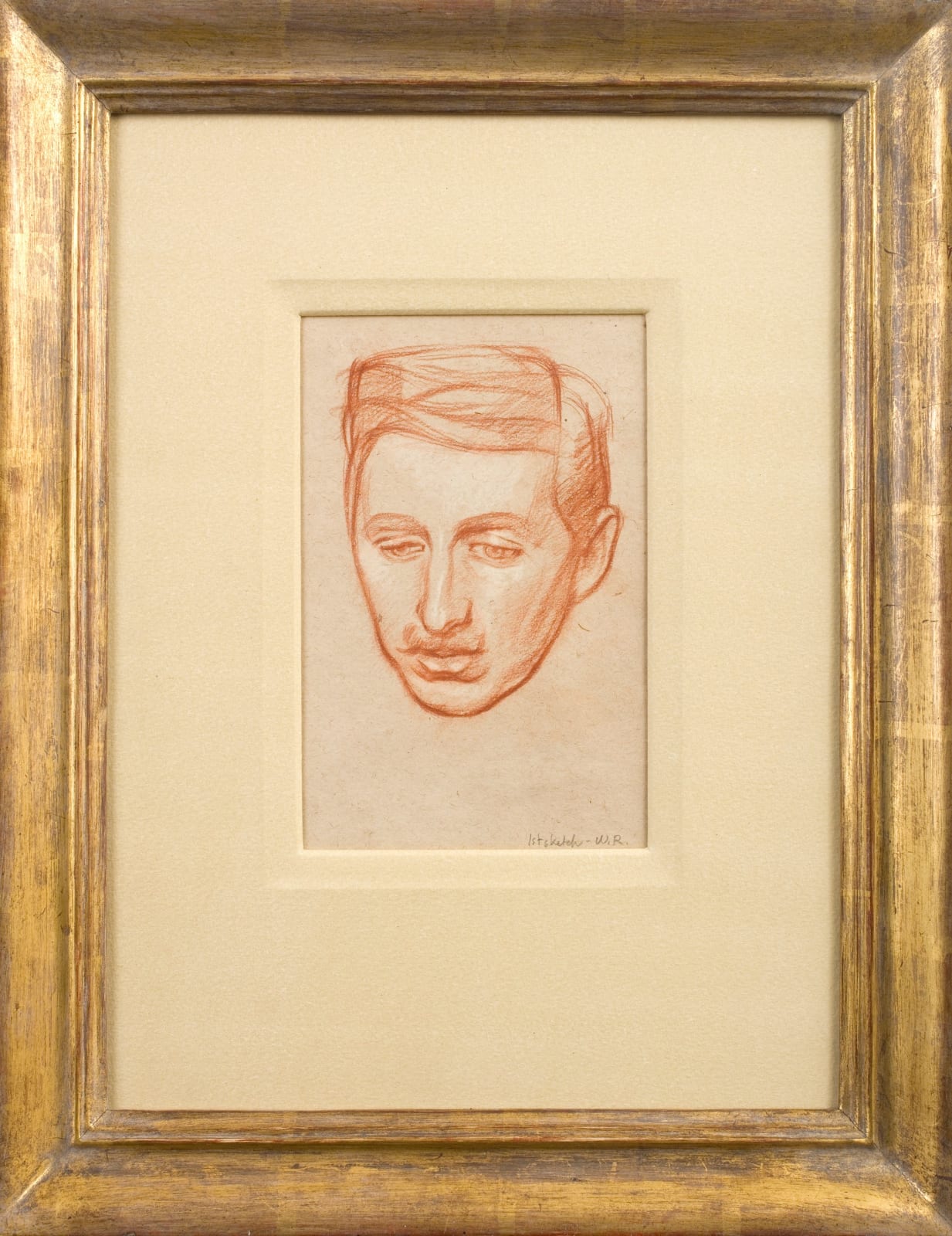 William Rothenstein, Portrait of E. M. Forster, 1923
