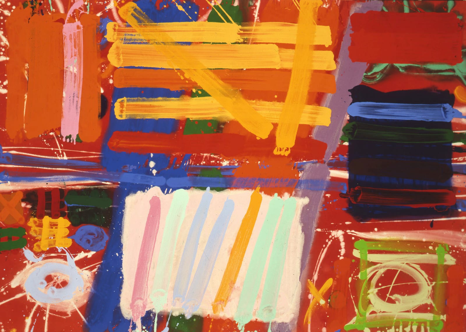 Albert Irvin, Lexington II, 1989