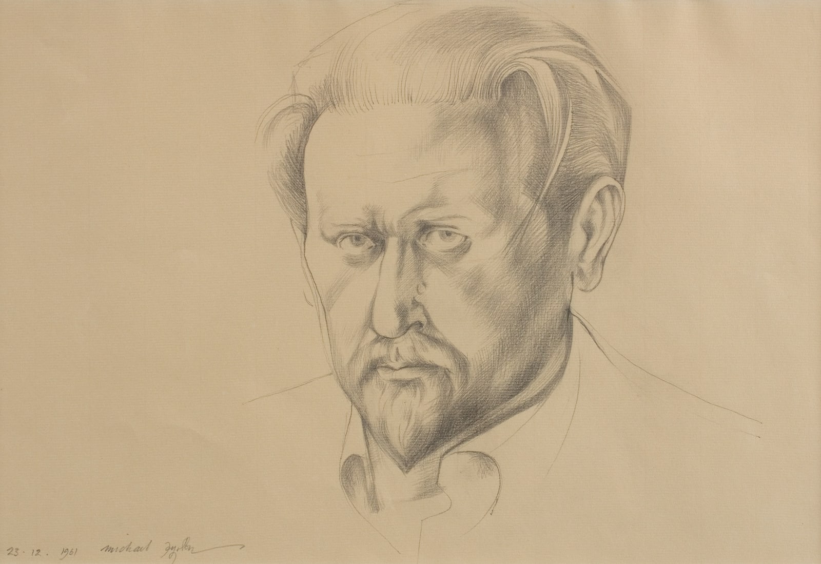 Michael Ayrton, Self-Portrait, 1961