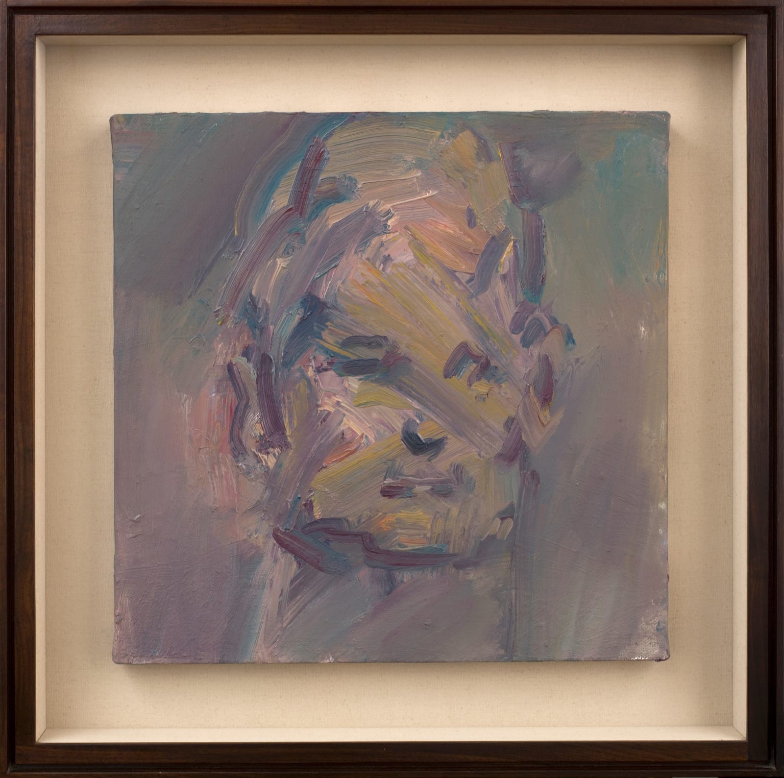Frank Auerbach, Head of David Landau, 2015