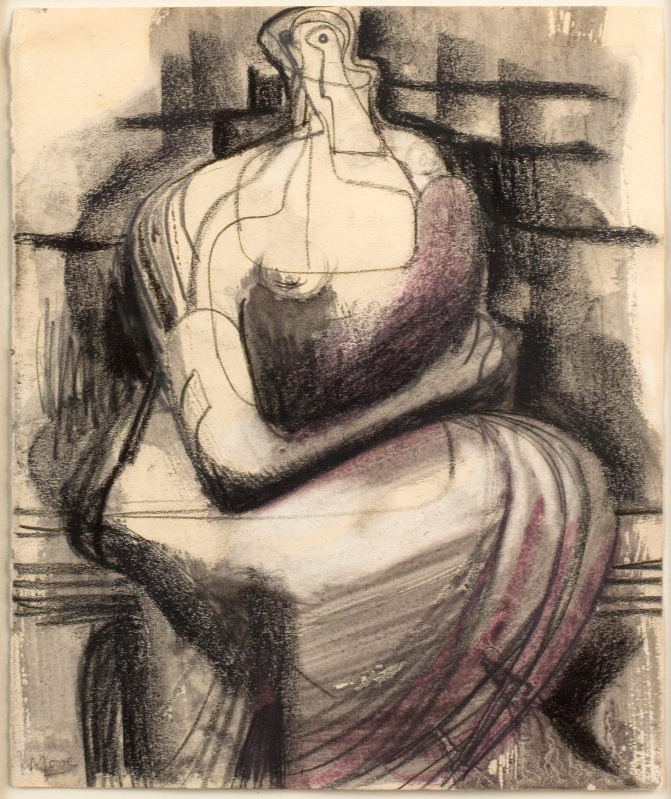 Henry Moore, Seated Woman, 1959