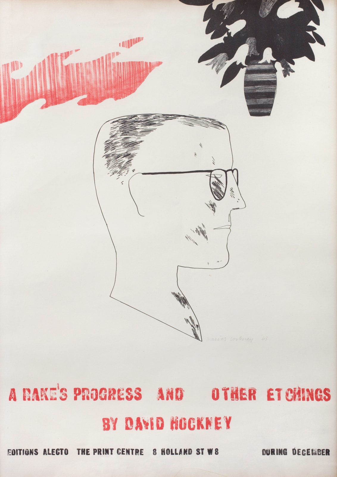 David Hockney, A Rake's Progress and Other Etchings by David Hockney, 1963