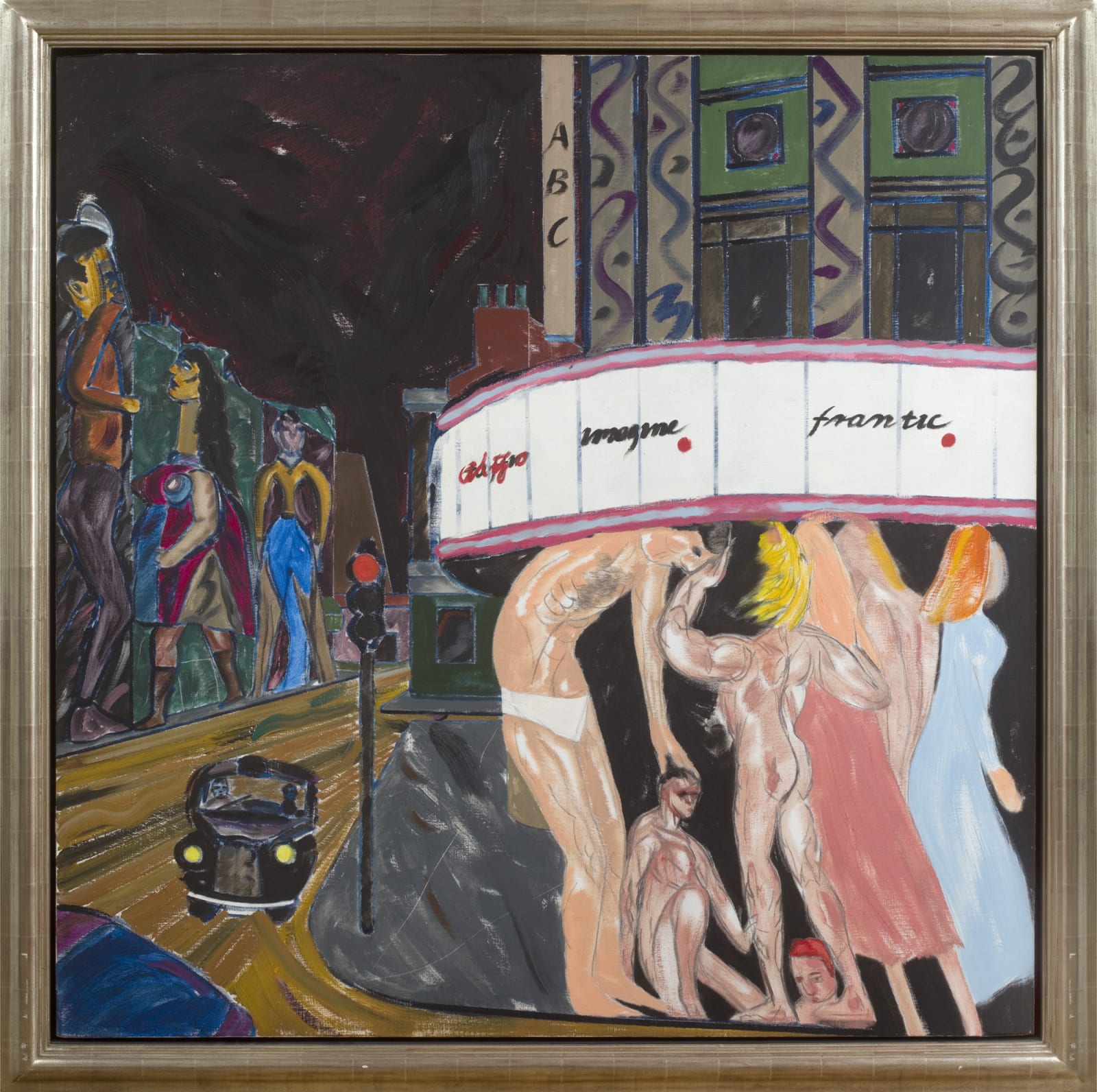 R. B. Kitaj, Fulham Road Cinema Bathers, 1988