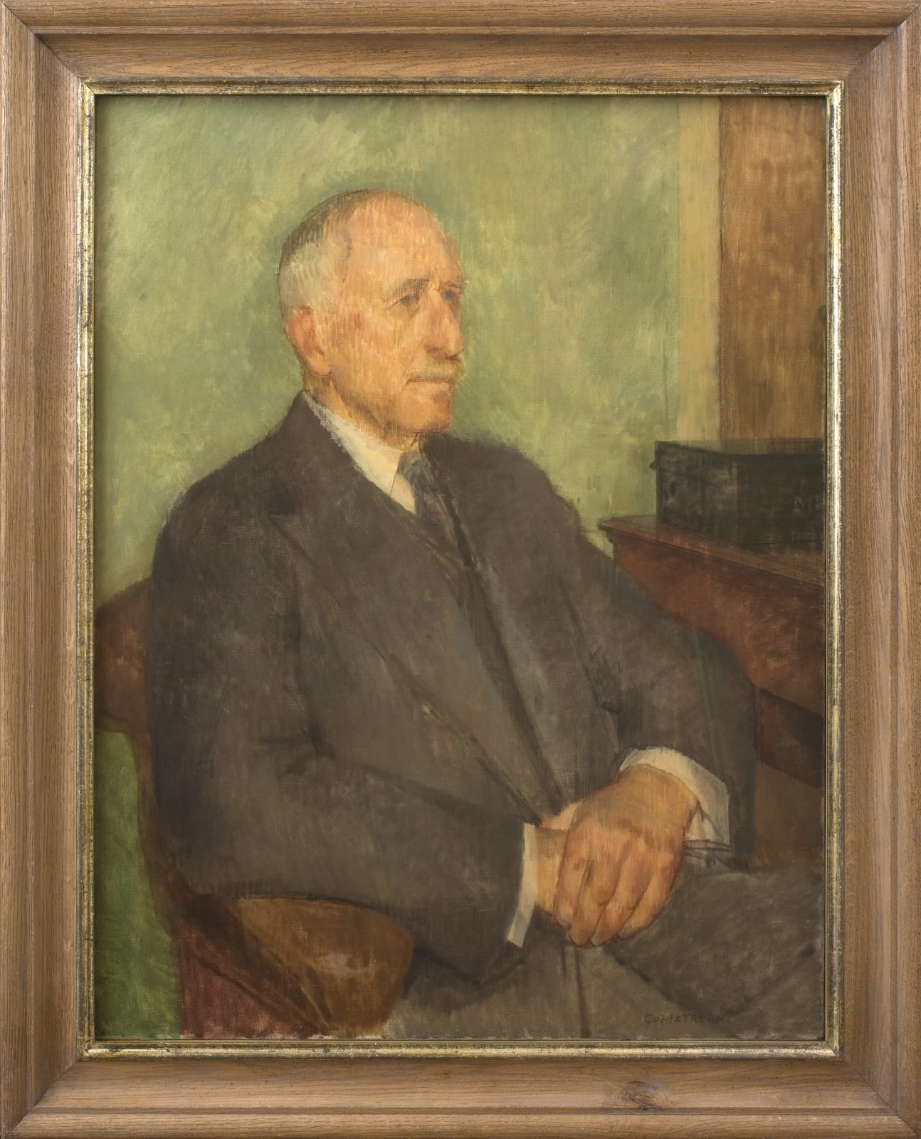 William Coldstream, Portrait of C. H. St John Hornby, 1939