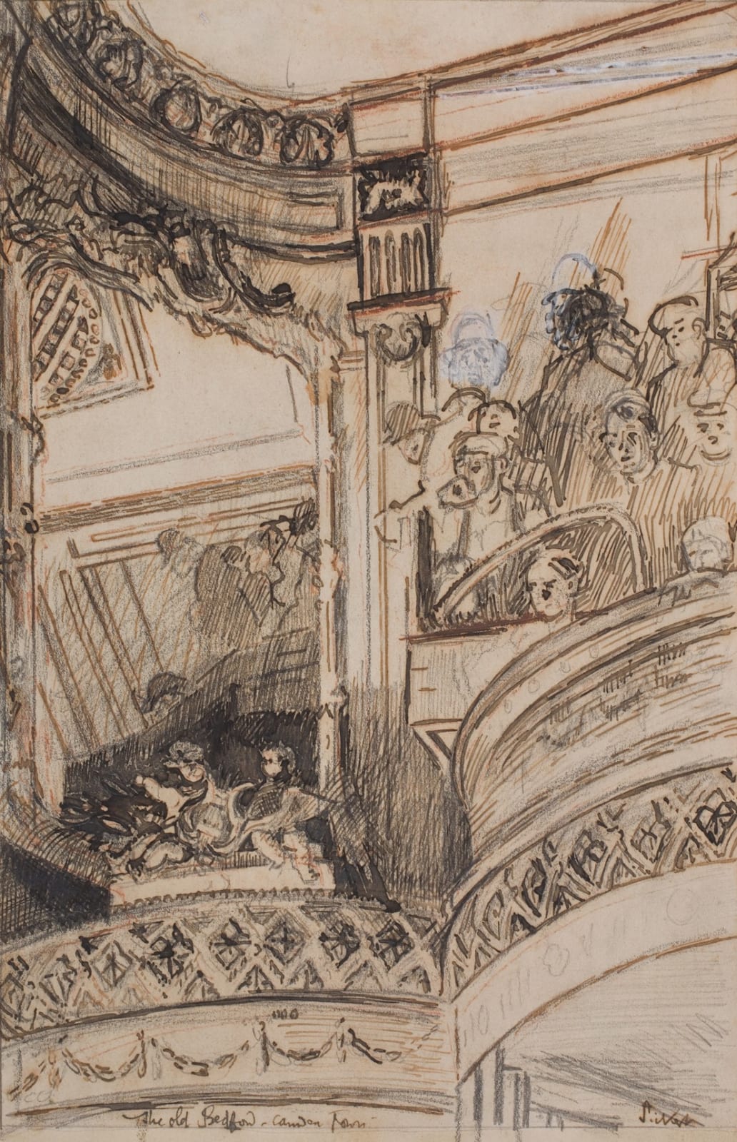 Walter Sickert, The Old Bedford, Camden Town, 1894–95