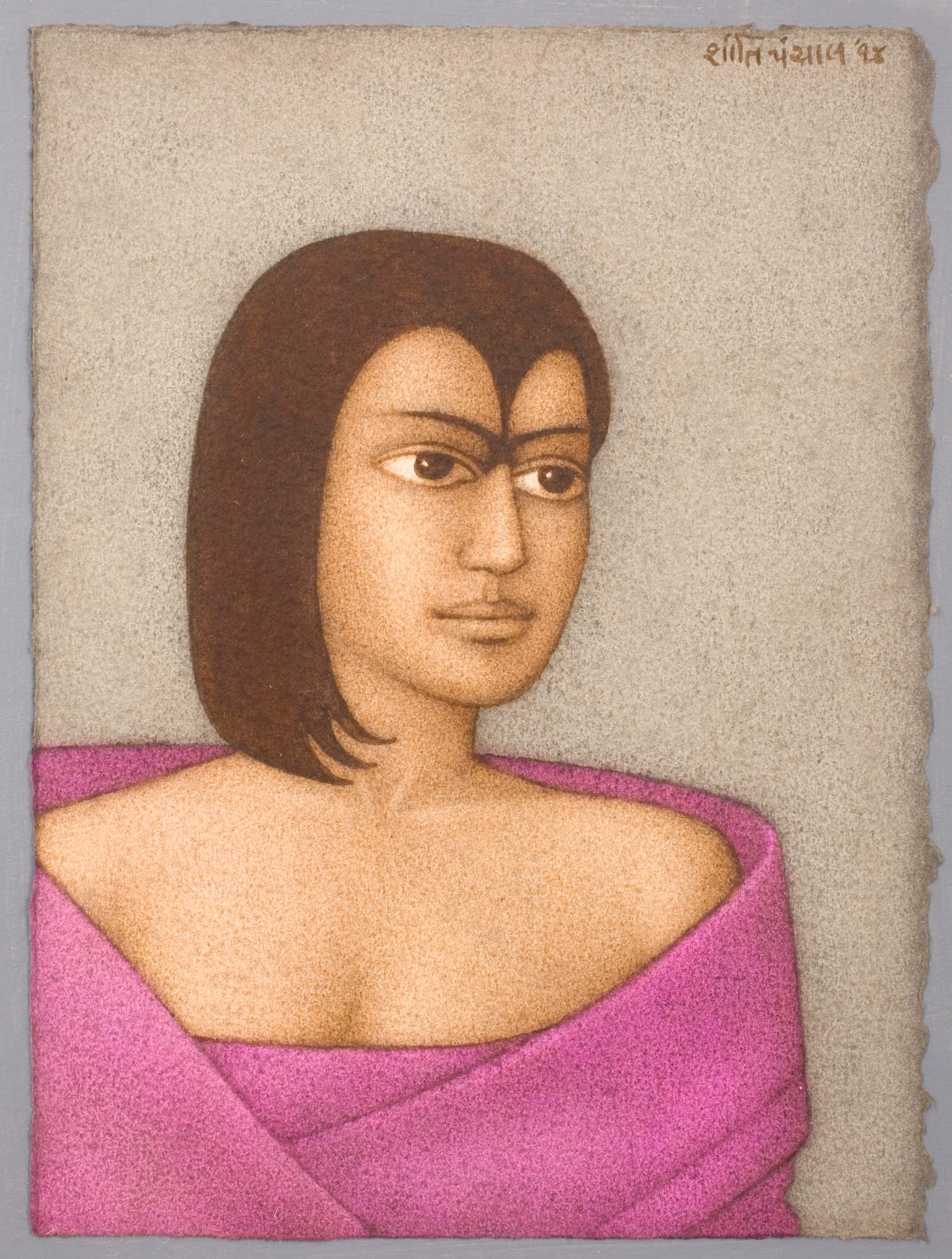 Shanti Panchal, Purple Shawl, 2014