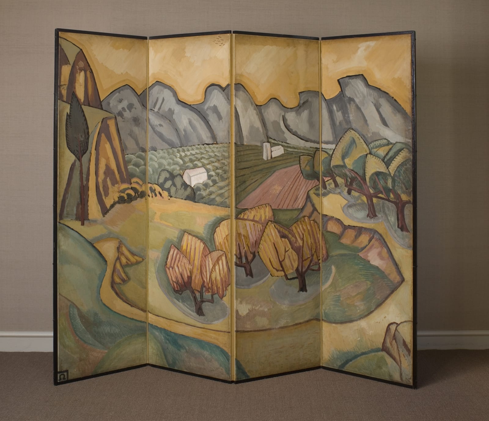 Roger Fry, Provencal Valley Screen, 1913